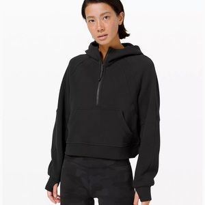 lululemon athletica Black Half-Zip Hoodie
